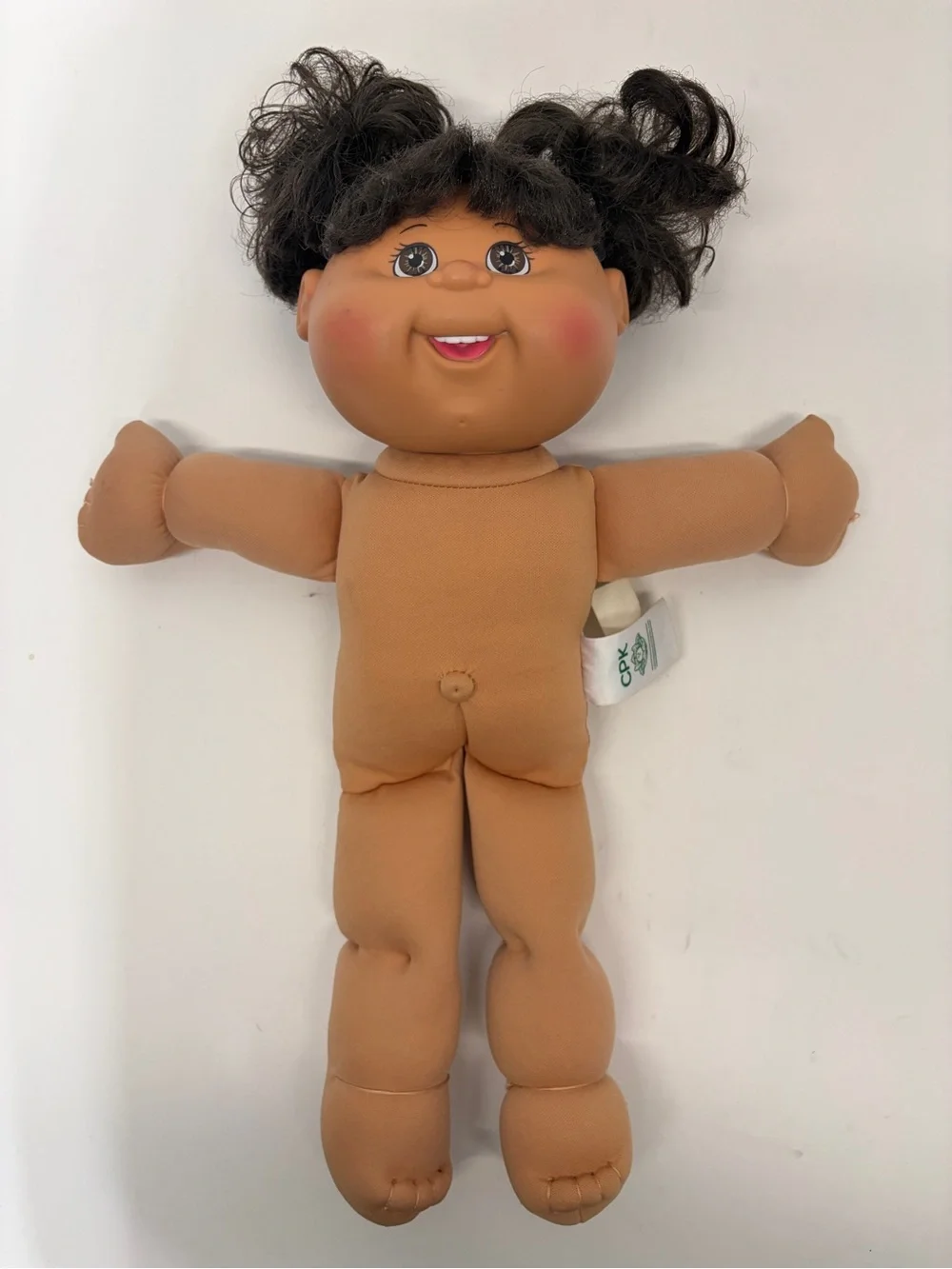 2015 Cabbage Patch Kids Doll Black Hair Brown Eyes